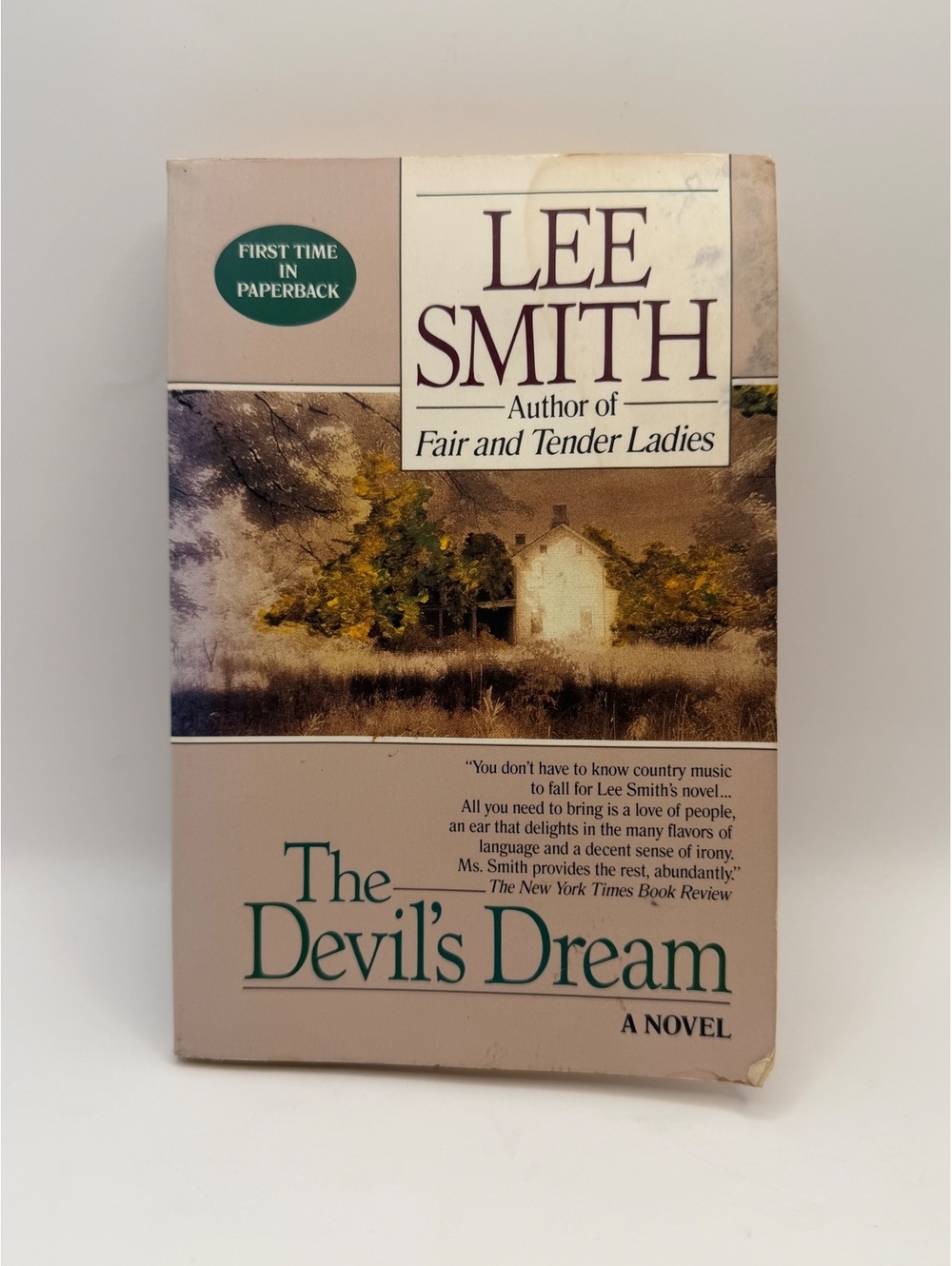 The Devil's Dream by Lee Smith paperback book
